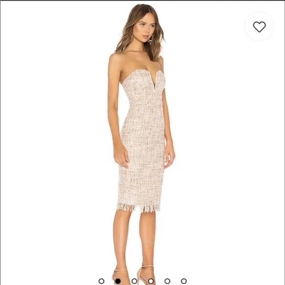 lpa dress 691 Cream Multi Small